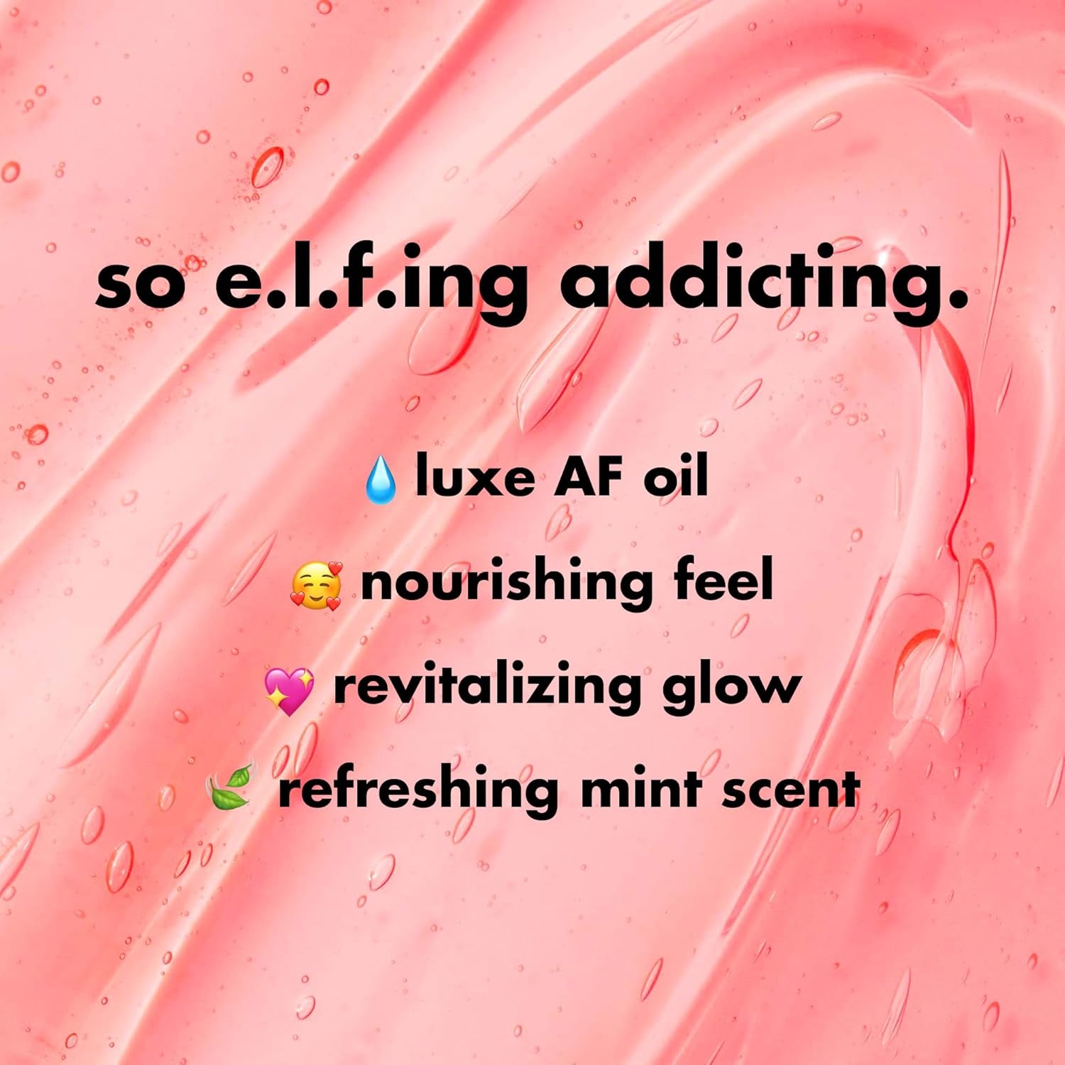 ELF Glow Reviver Quad Goals Lip Oil Kit, Lip Gloss for a High-Gloss Finish & Sheer Wash of Color, Non-Sticky, Vegan & Cruelty-Free, 4 Glosses